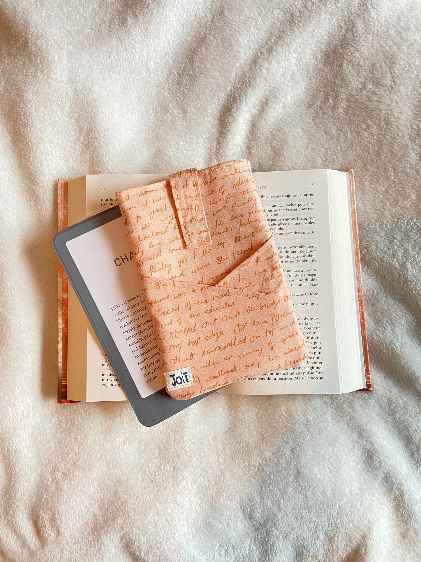 Pochette protectrice pour lisseuse \ kindle \ cute design avec pochette sur le devant et rembourrée