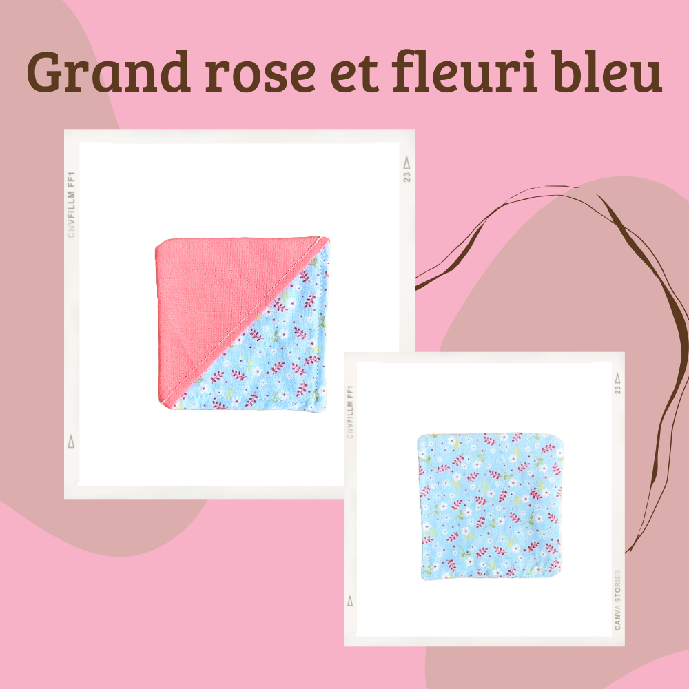 Signet de coin de page en tissu coloré