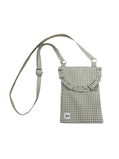 Sac bandolière carotter vert et blanc
