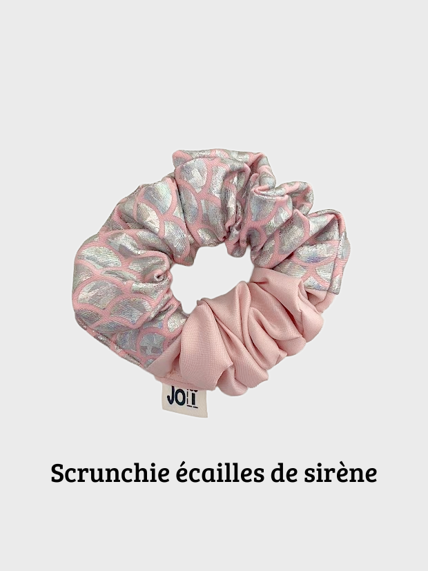 Scrunchie pour l'amour du rose