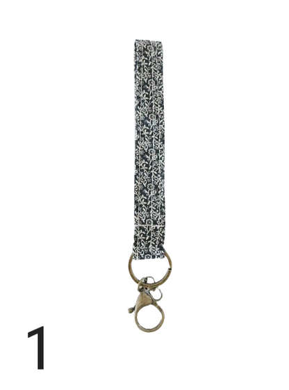 Porte-clé en tissus, style contemporain