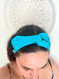 Bandeaux estival bleu turquoise et vert \ taille adulte et enfant