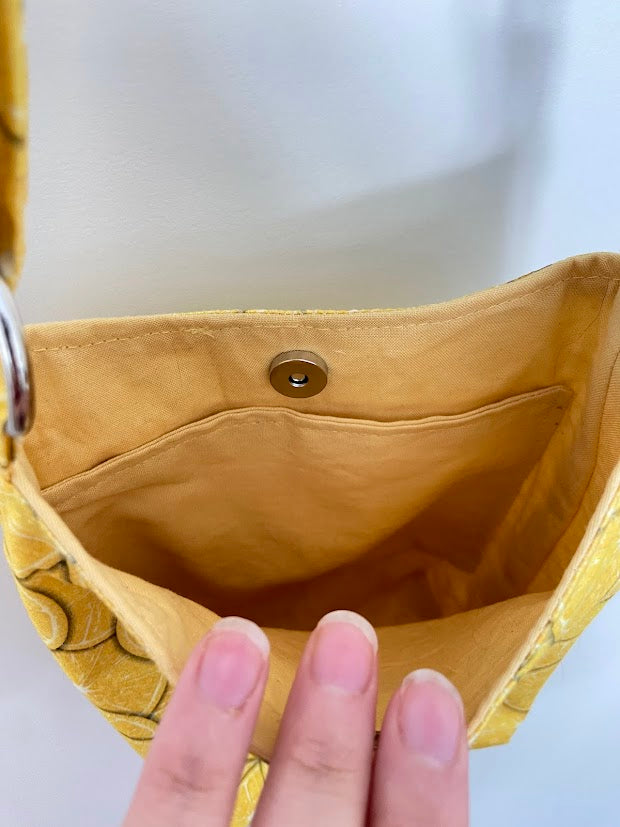 Sac à bandolière agrume