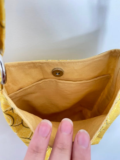 Sac à bandolière agrume