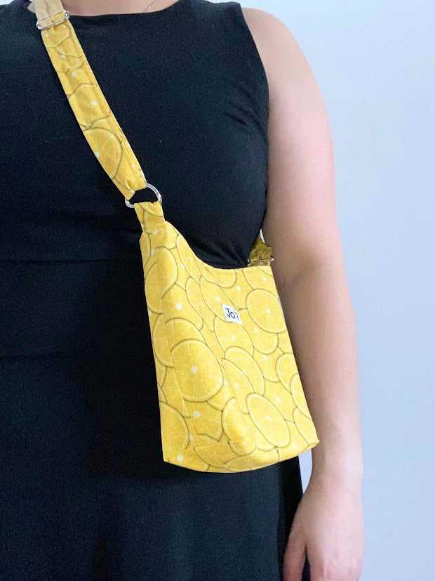 Sac à bandolière agrume