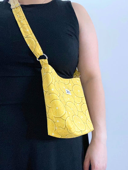 Sac à bandolière agrume