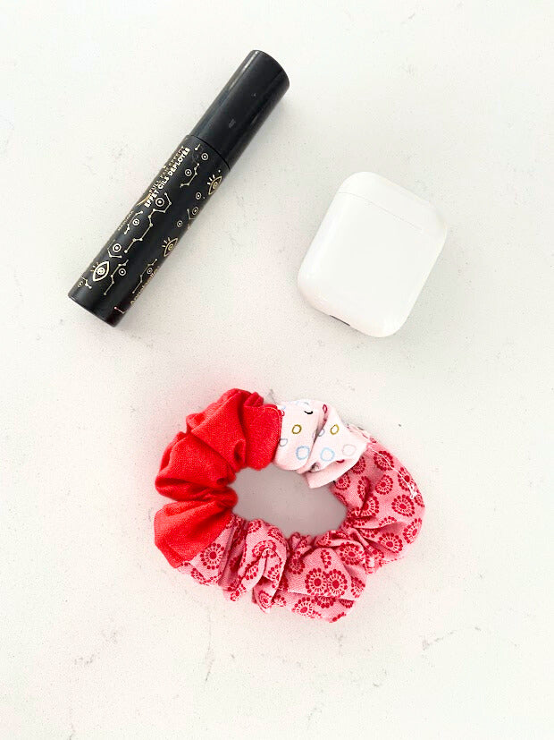 Scrunchie pour l'amour du rose